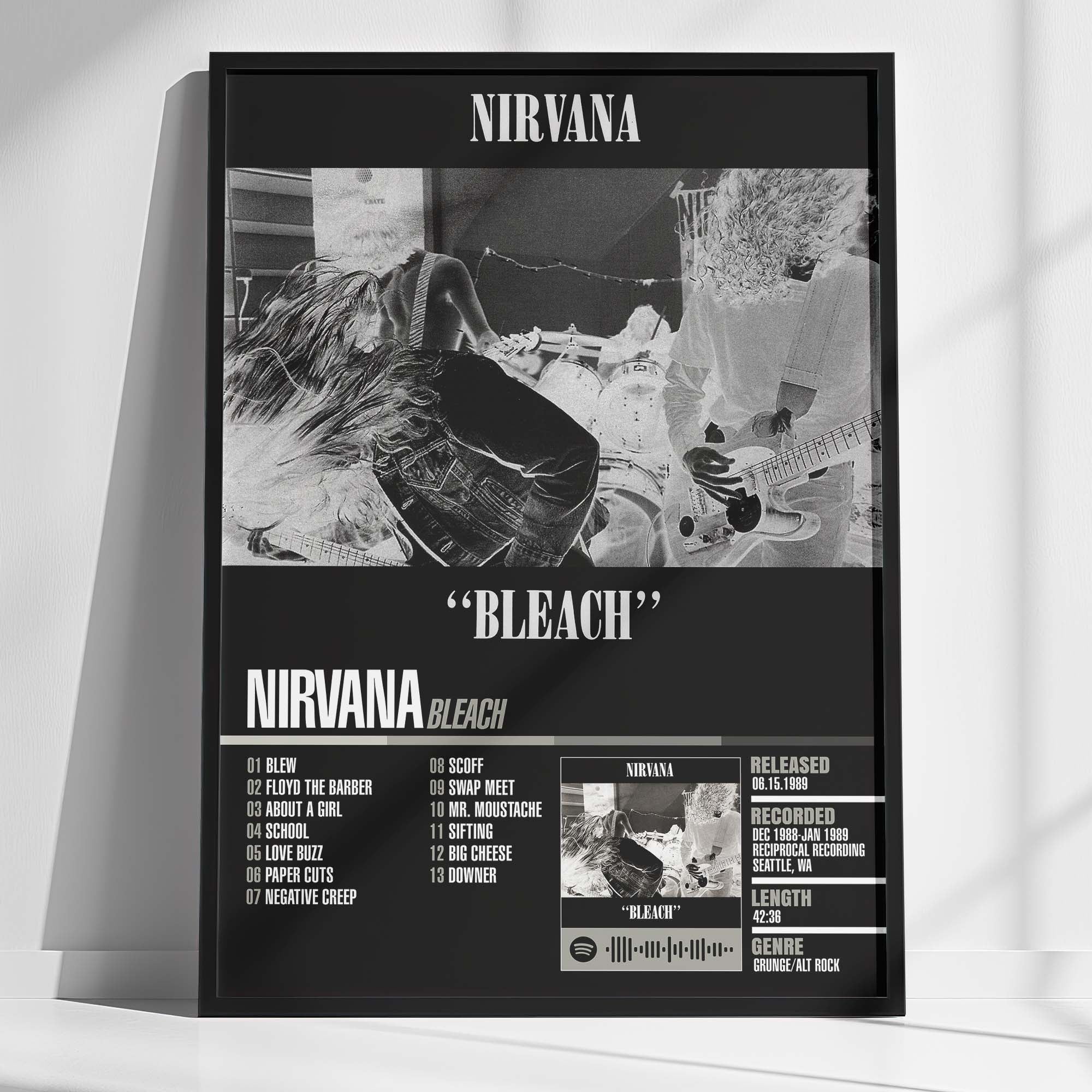 NIRVANA | Complete Studio Discography + Bonus Releases