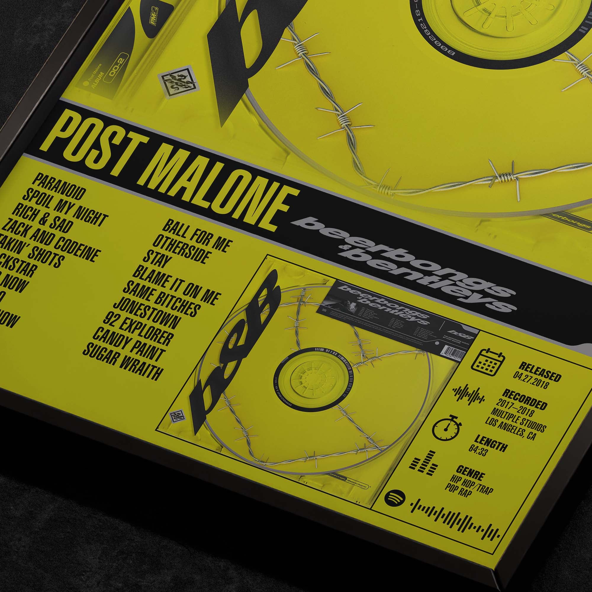 POST MALONE | Beerbongs & Bentleys