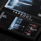 taproot-welcome-Close Up Detail View of Album Tracklist Typography Poster