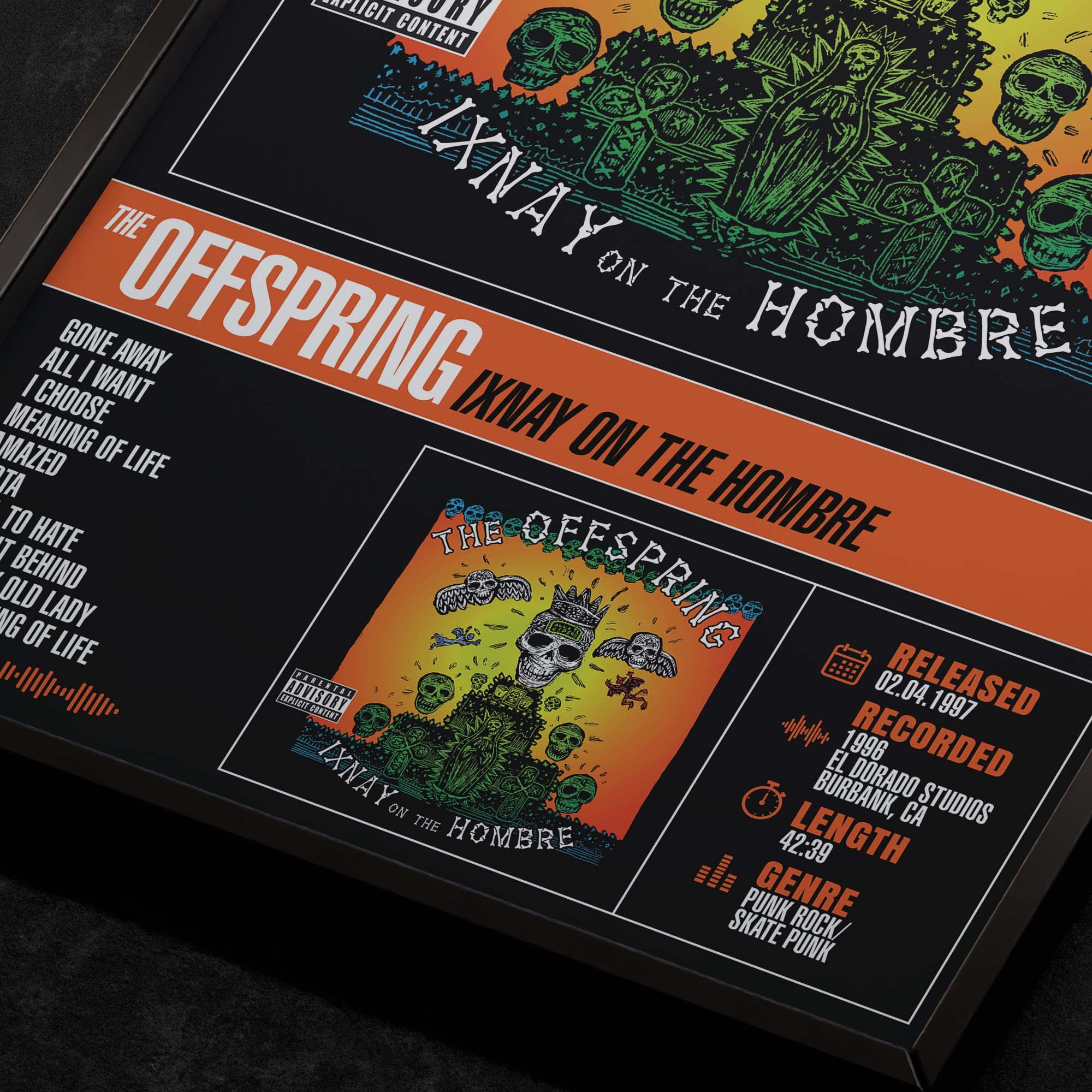 THE OFFSPRING | Ixnay on the Hombre