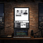 Blink-182 - One More Time Album Poster Hanging in Music Studio Room Decor