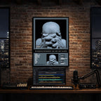 Breaking Benjamin - We Are Not Alone Album Poster Hanging in Music Studio Room Decor