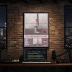 Chevelle - This Type of Thinking Album Poster Hanging in Music Studio Room Decor