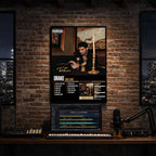 Drake - Take Care Album Poster Hanging in Music Studio Room Decor
