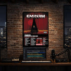 Eminem - Eminem Show Album Poster Hanging in Music Studio Room Decor