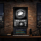Filter - The Algorithm Album Poster Hanging in Music Studio Room Decor