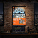 Linkin Park & Jay-Z - Collision Course Album Poster Hanging in Music Studio Room Decor