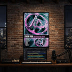 Linkin Park - From Zero Deluxe Edition Album Poster Hanging in Music Studio Room Decor