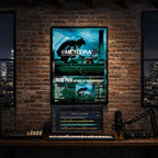 Linkin Park - Meteora 20th Anniversary Album Poster Hanging in Music Studio Room Decor