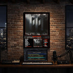 Memphis May Fire - Remade in Misery Album Poster Hanging in Music Studio Room Decor