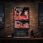 Metallica - Load Album Poster Hanging in Music Studio Room Decor