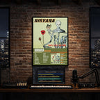 Nirvana - Incesticide Album Poster Hanging in Music Studio Room Decor