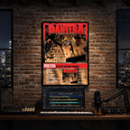 Pantera - The Great Southern Trendkill Album Poster Hanging in Music Studio Room Decor