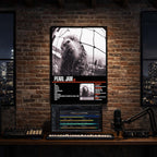 Pearl Jam - Vs. Album Poster Hanging in Music Studio Room Decor