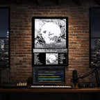 Radiohead - A Moon Shaped Pool Album Poster Hanging in Music Studio Room Decor