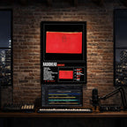 Radiohead - Amnesiac Album Poster Hanging in Music Studio Room Decor 
