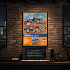 Radiohead - Hail to the Thief Album Poster Hanging in Music Studio Room Decor