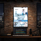 Radiohead - OK Computer Album Poster Hanging in Music Studio Room Decor