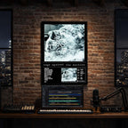 Rage Against the Machine - Self-Titled Album Poster Hanging in Music Studio Room Decor