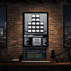 Rise Against - Nowhere Generation Album Poster Hanging in Music Studio Room Decor