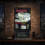 Rise Against - The Unraveling Album Poster Hanging in Music Studio Room Decor