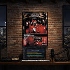 Slipknot - Self-Titled Album Poster Hanging in Music Studio Room Decor