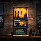 Soundgarden - Down On the Upside Album Poster Hanging in Music Studio Room Decor 