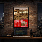 System of a Down - Toxicity Album Poster Hanging in Music Studio Room Decor