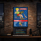 The Offspring - Americana Album Poster Hanging in Music Studio Room Decor