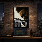 The Weeknd - Hurry Up Tomorrow Album Poster Hanging in Music Studio Room Decor