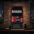 Three Days Grace - One-X Album Poster Hanging in Music Studio Room Decor