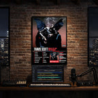 Travis Scott - Birds In The Trap Sing McKnight Album Poster Hanging in Music Studio Room Decor