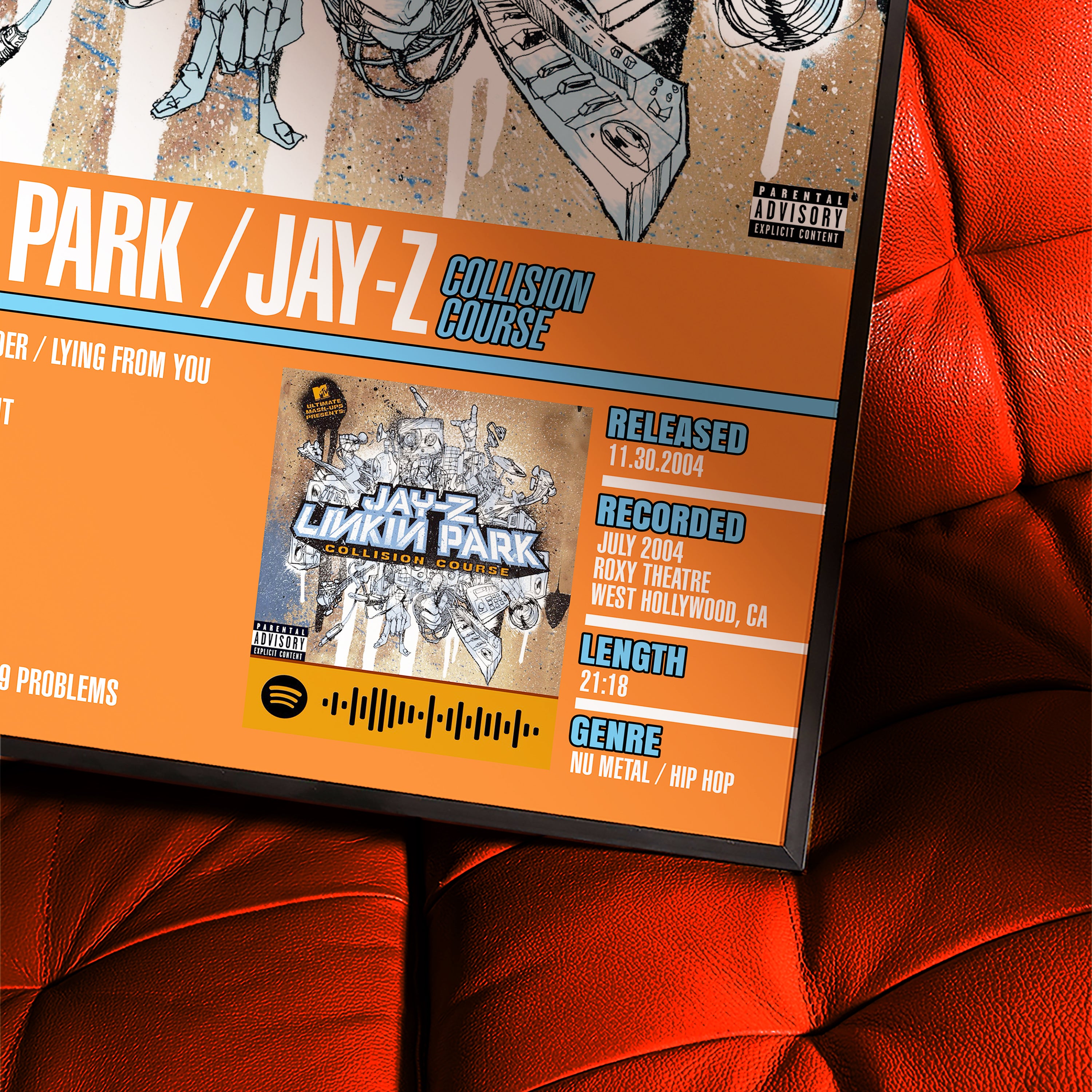 Linkin Park & Jay-Z – Collision Course | Tracklist (2-Poster Set)