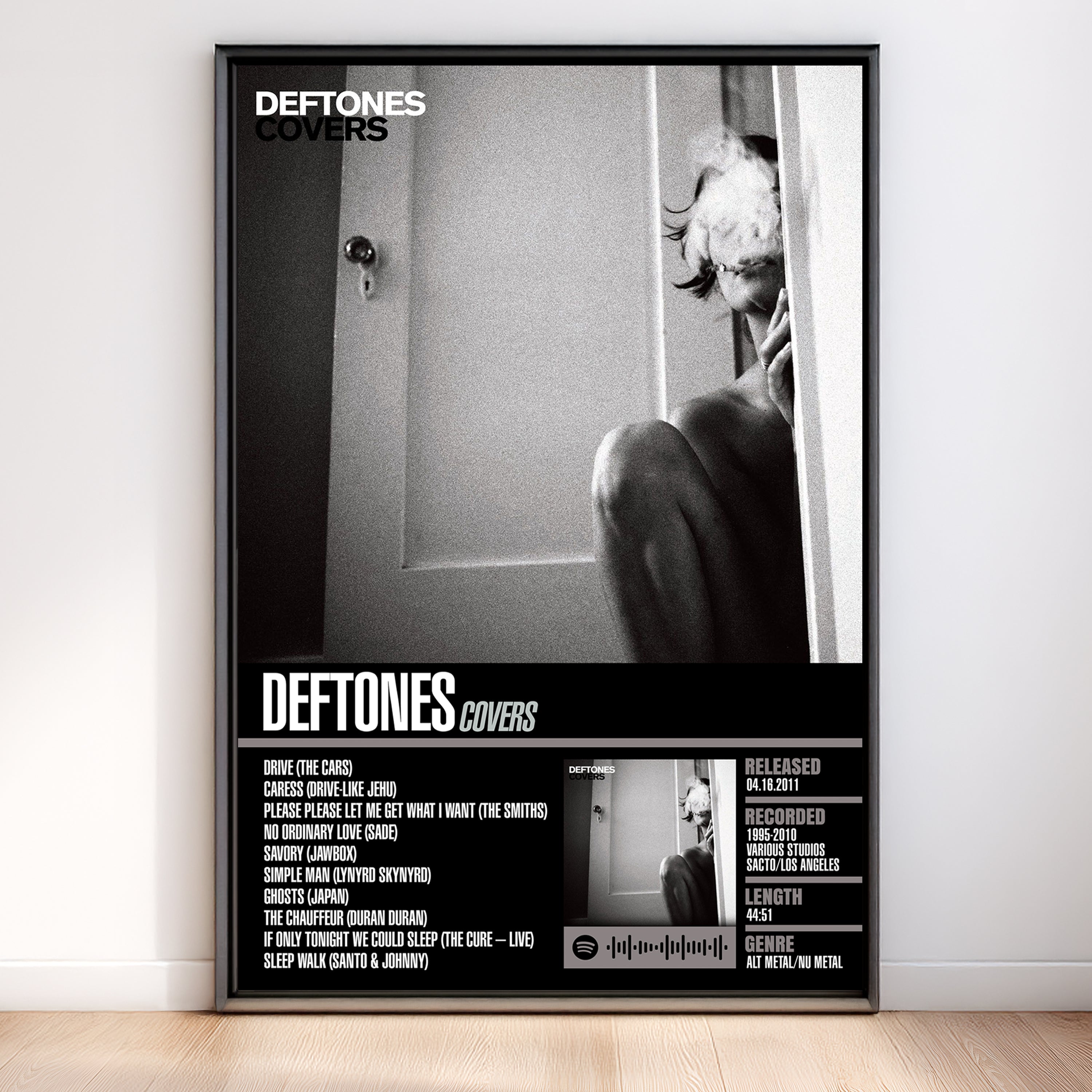 Deftones – Covers | Tracklist (2-Poster Set)