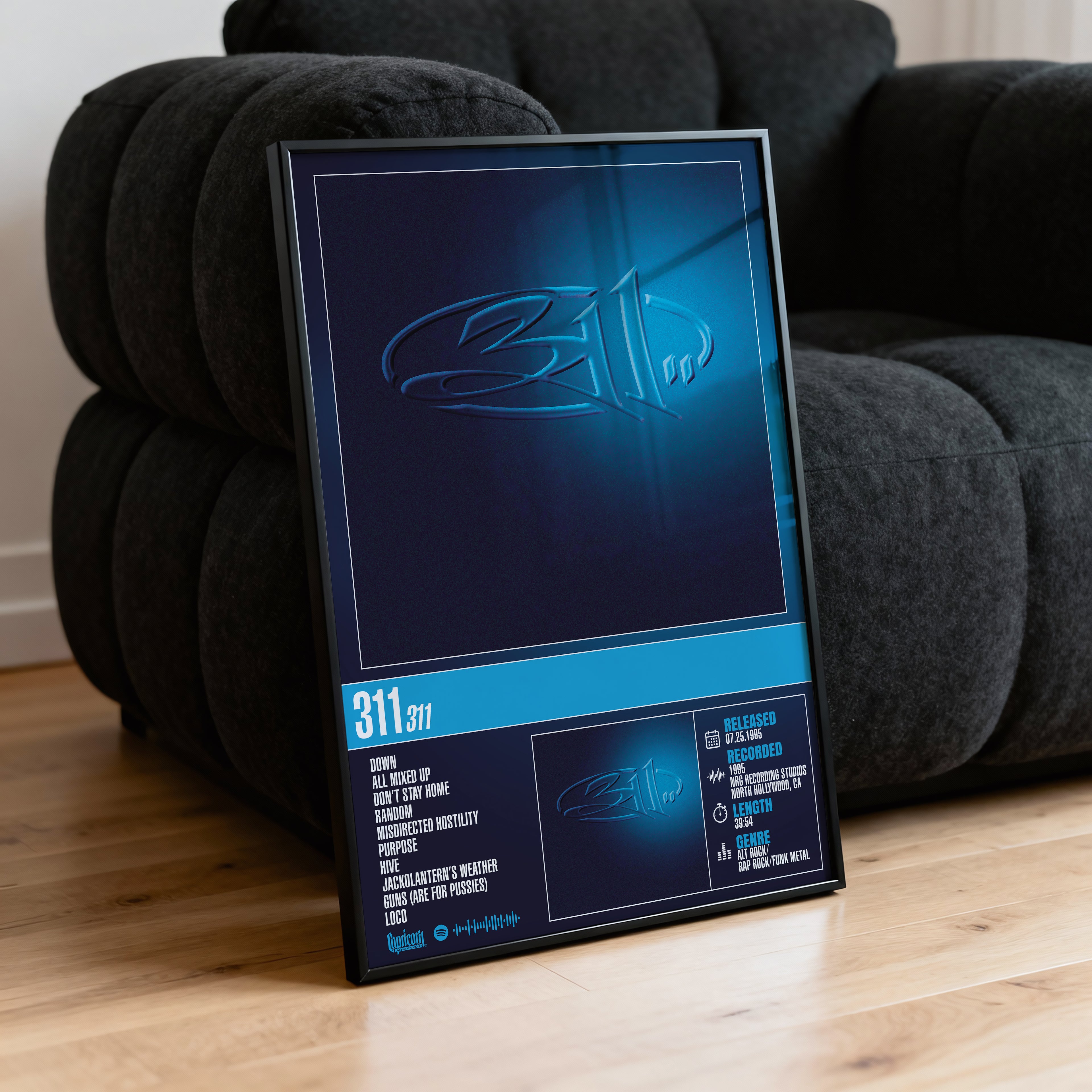 311 - 311 | Album Poster (Digital Download)