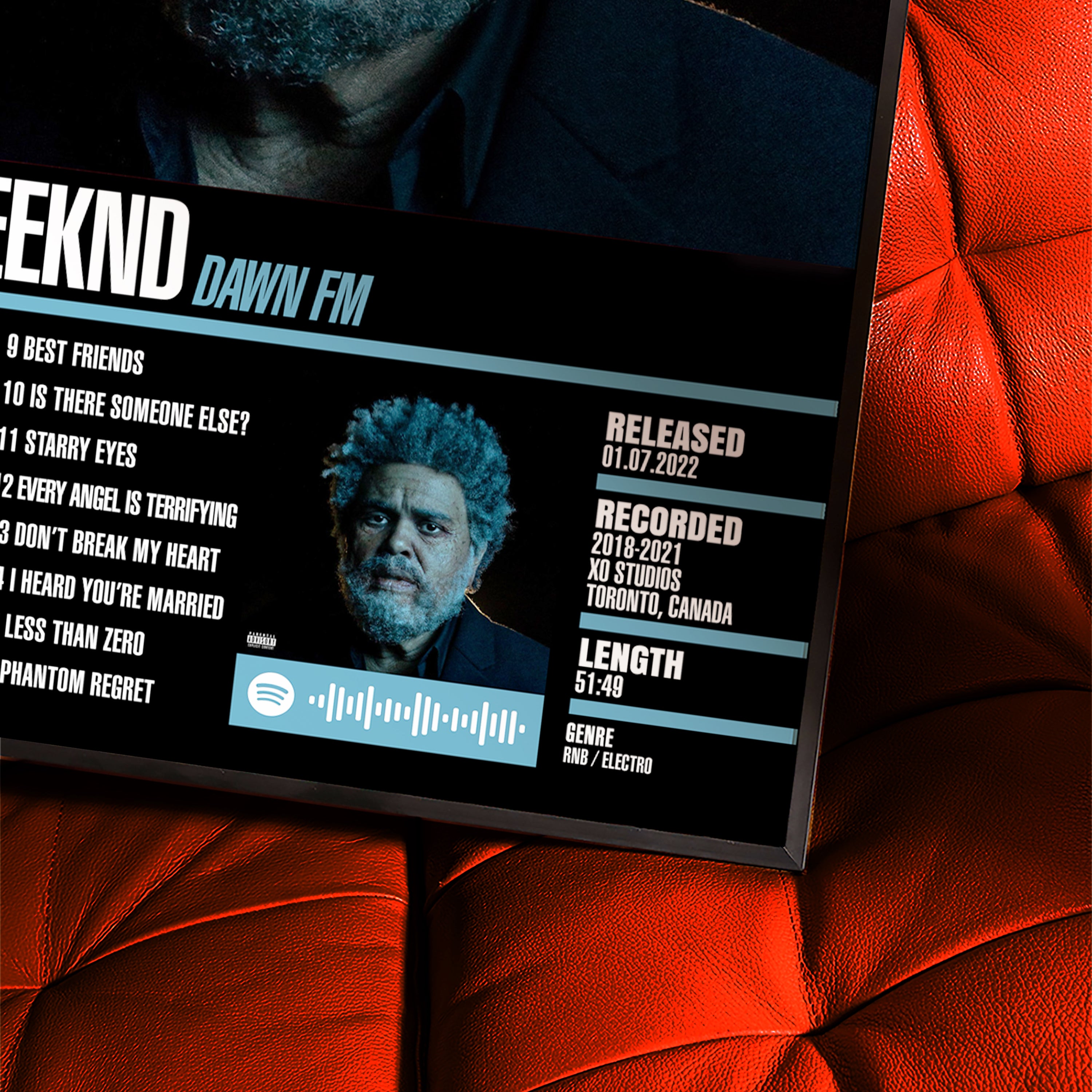 The Weeknd – Dawn FM | Tracklist (2-Poster Set)