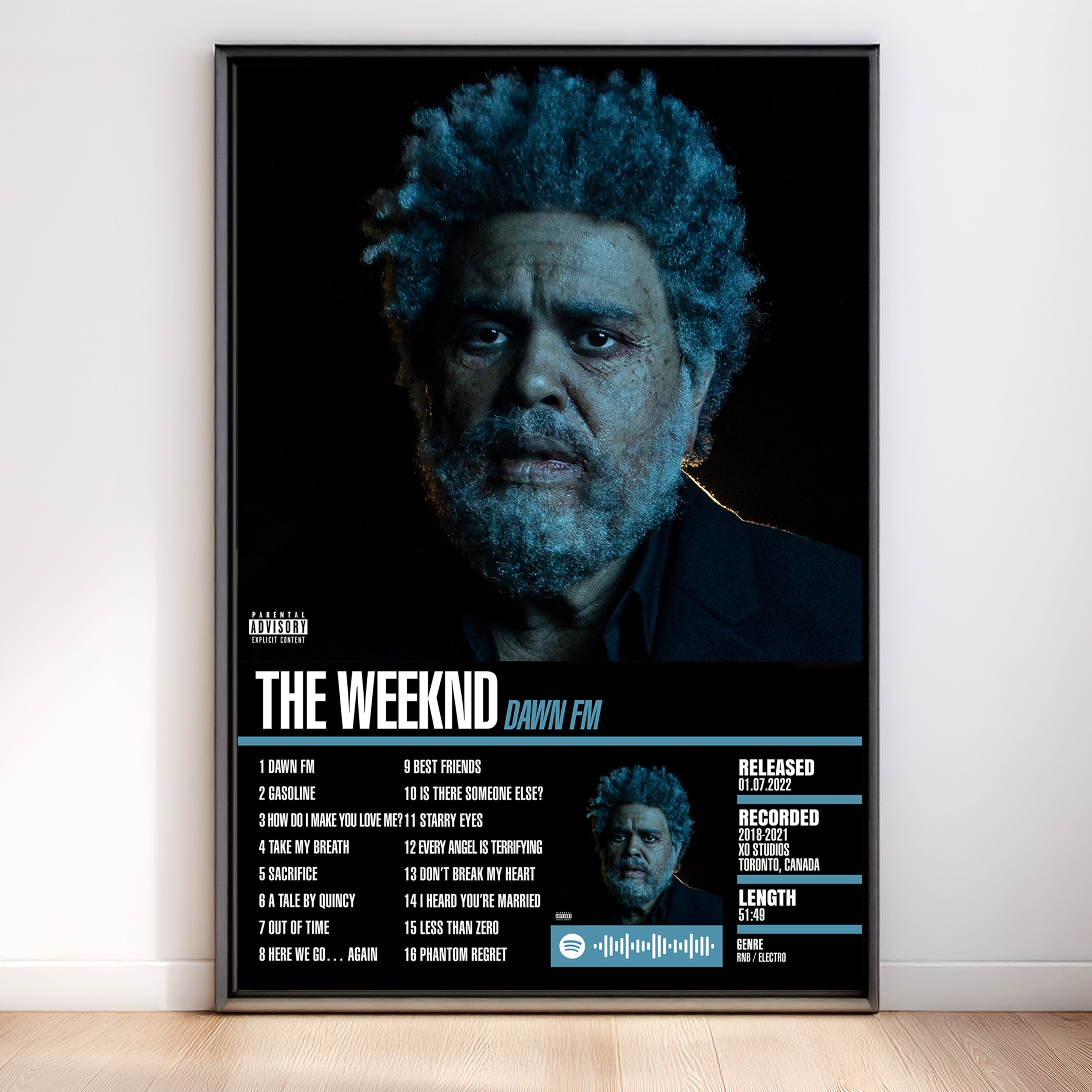 The Weeknd – Dawn FM | Tracklist (2-Poster Set)