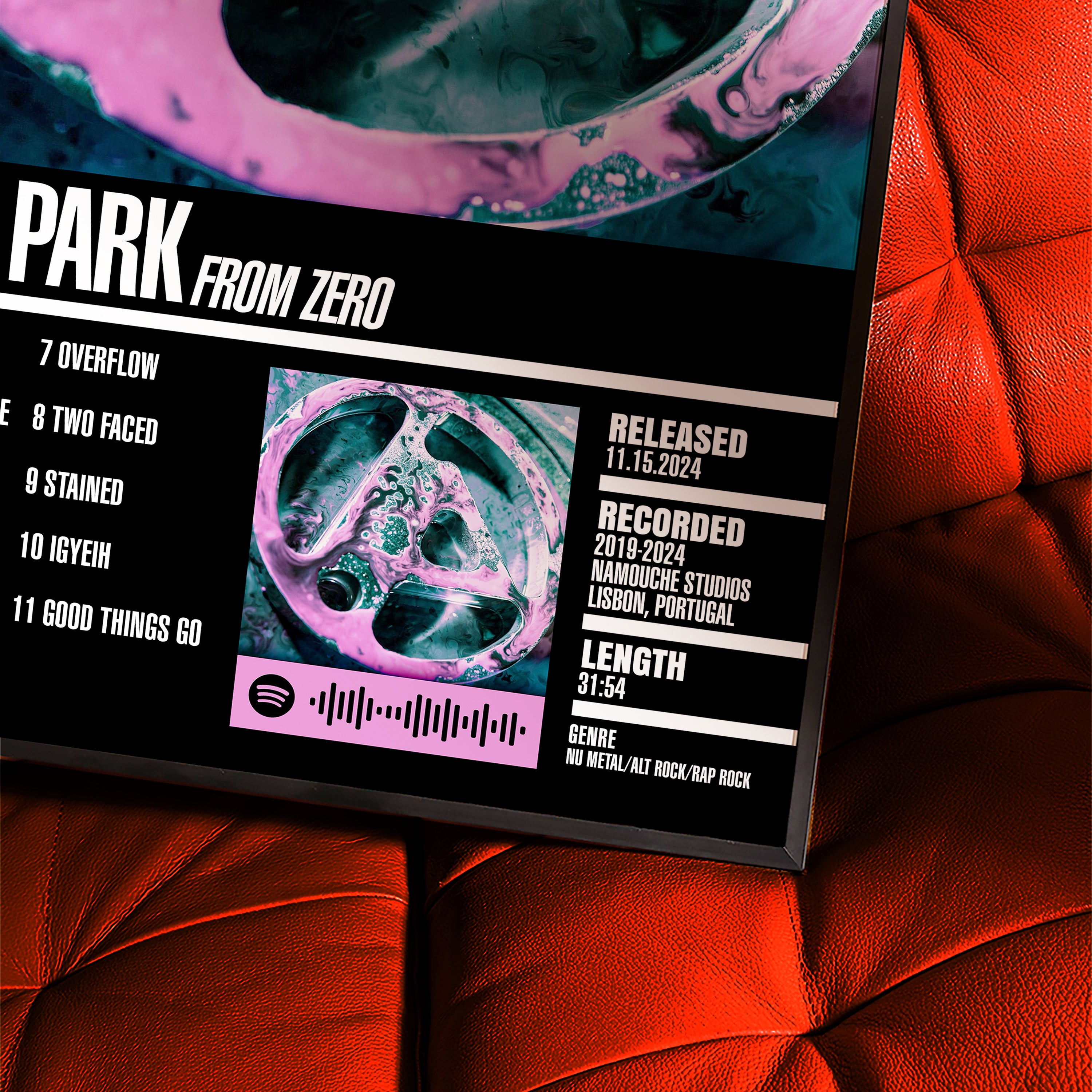 Linkin Park – From Zero | Tracklist (2-Poster Set)