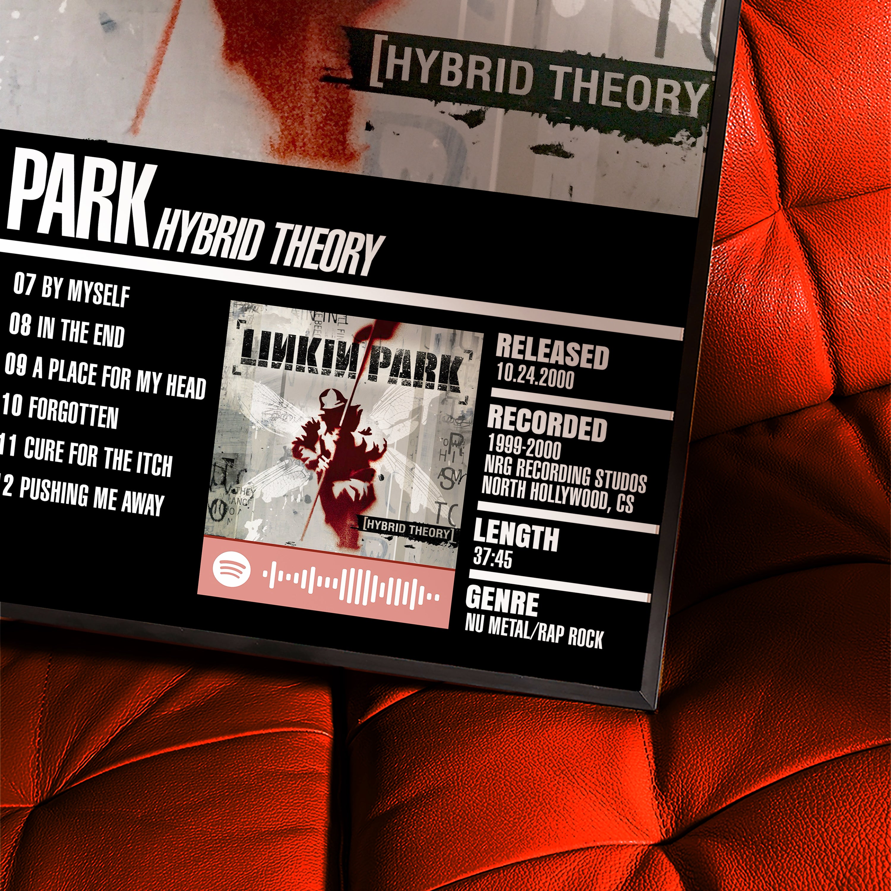 Linkin Park – Hybrid Theory | Tracklist (2-Poster Set)