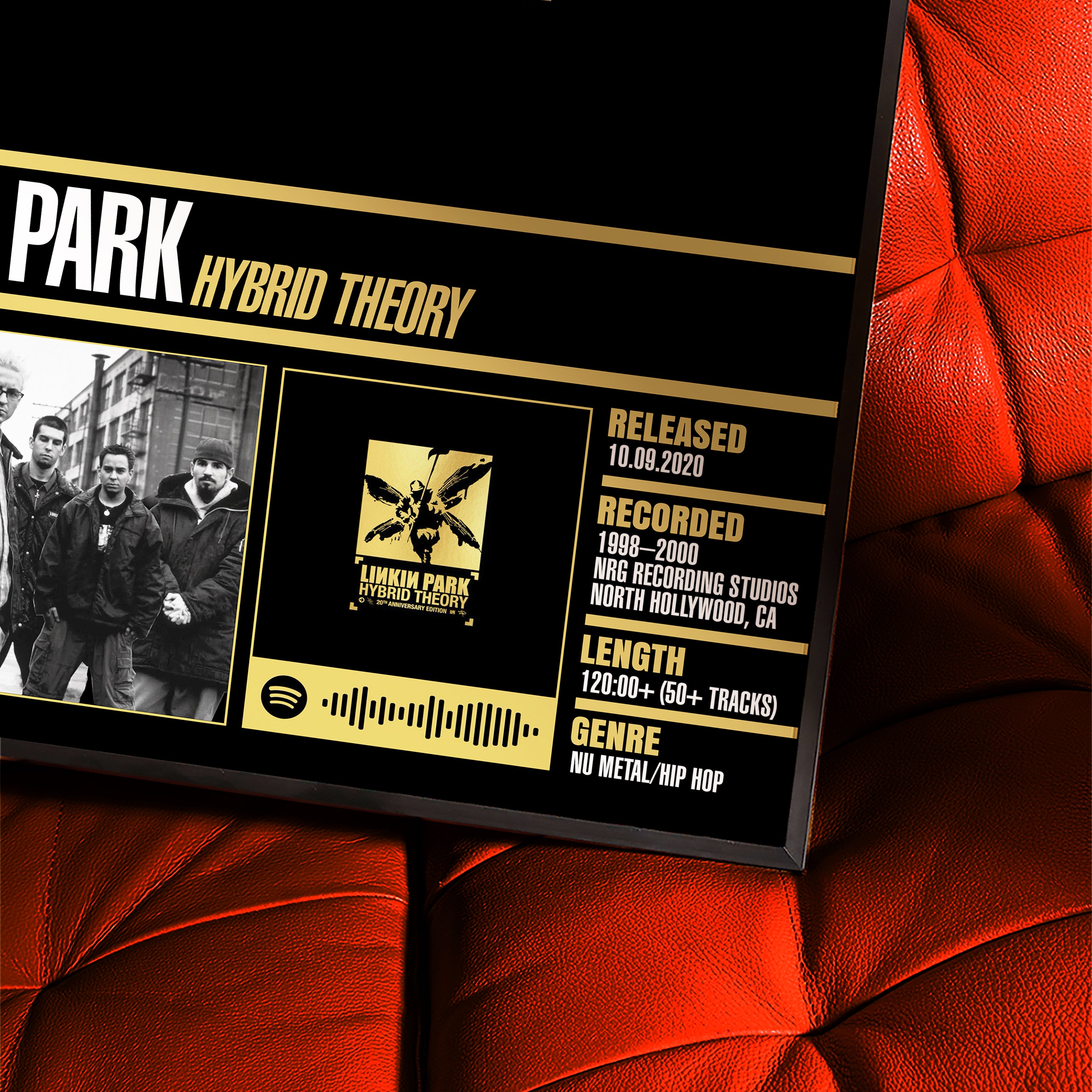 Linkin Park – Hybrid Theory (20th Anniversary) | Tracklist (2-Poster Set)