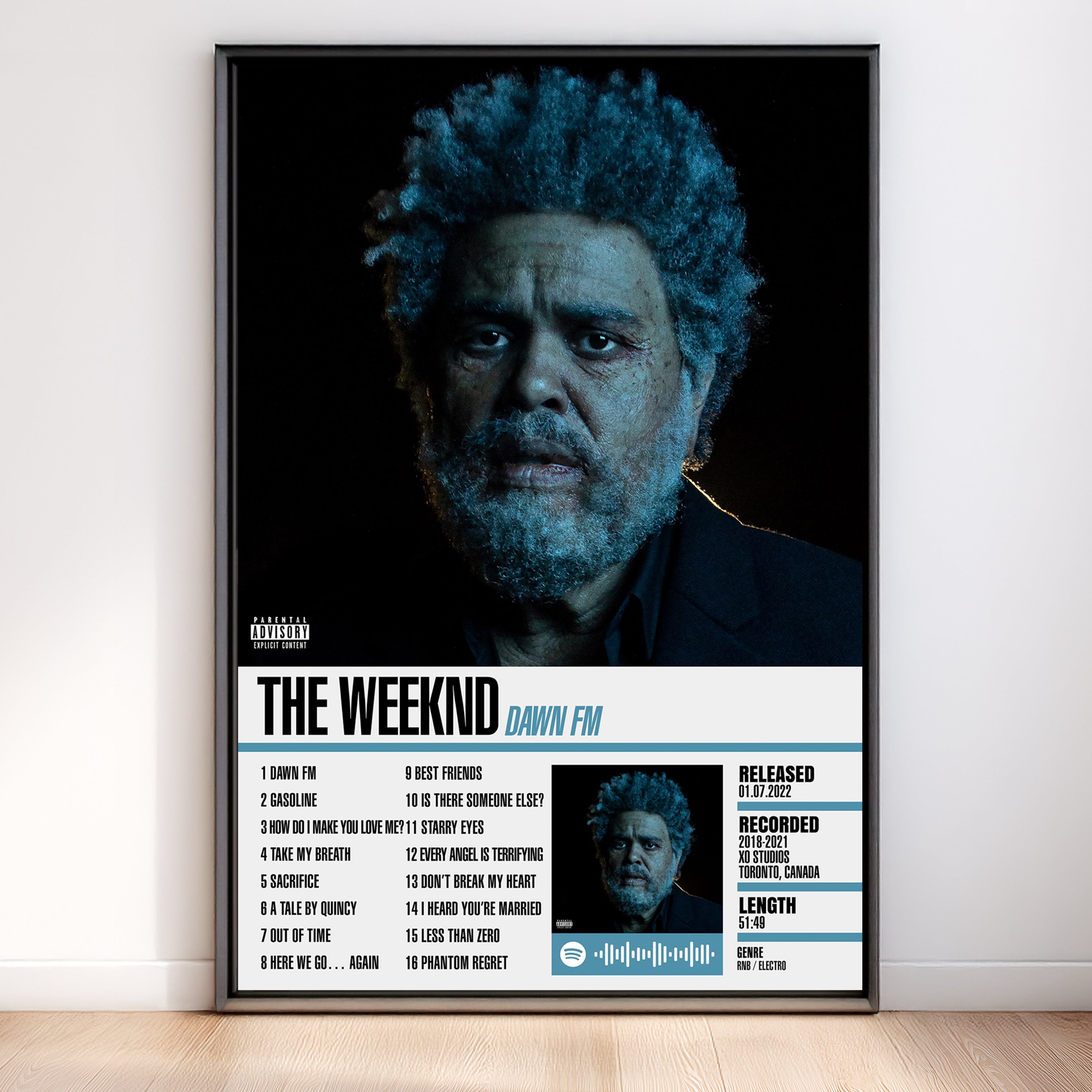 The Weeknd – Dawn FM | Tracklist (2-Poster Set)
