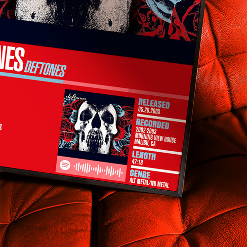 Deftones – Deftones | Tracklist (2-Poster Set)