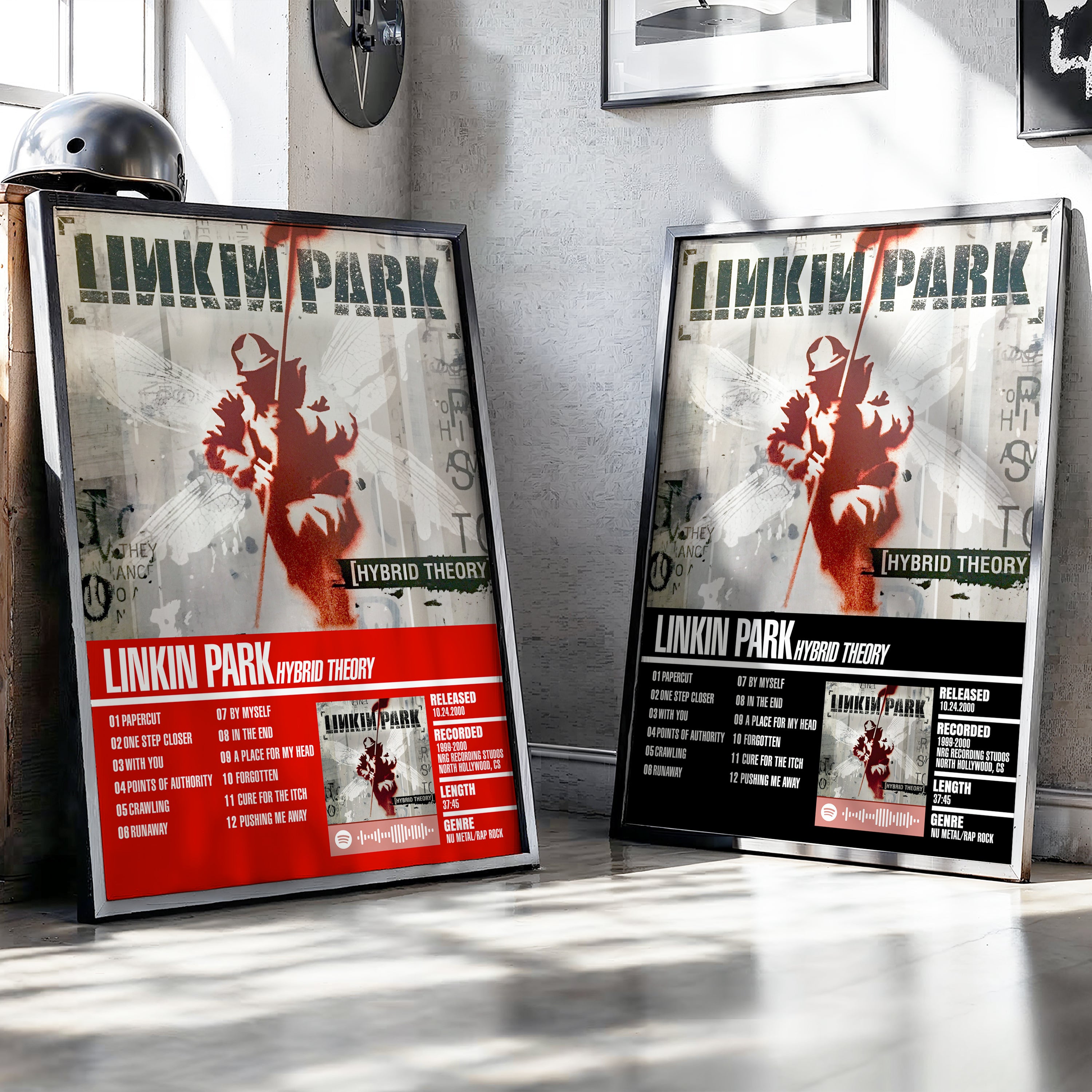 Linkin Park – Hybrid Theory | Tracklist (2-Poster Set)