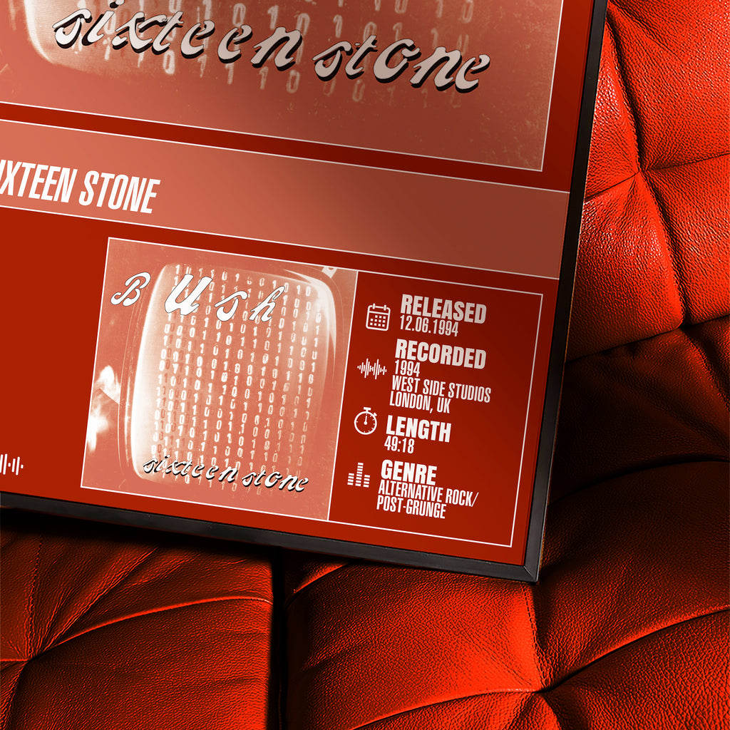Bush - Sixteen Stone | Album Poster