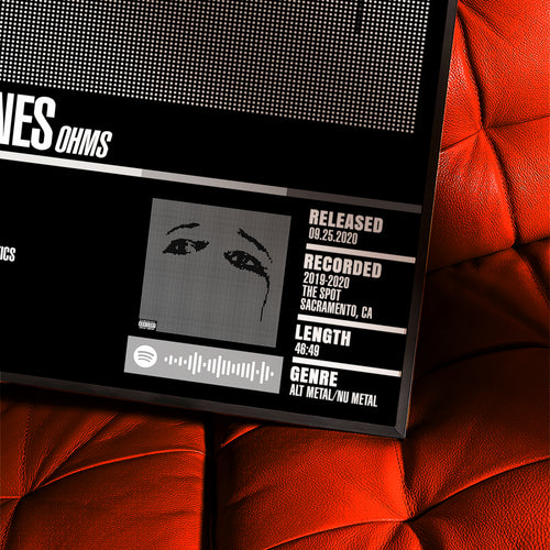 Deftones – Ohms | Tracklist Poster