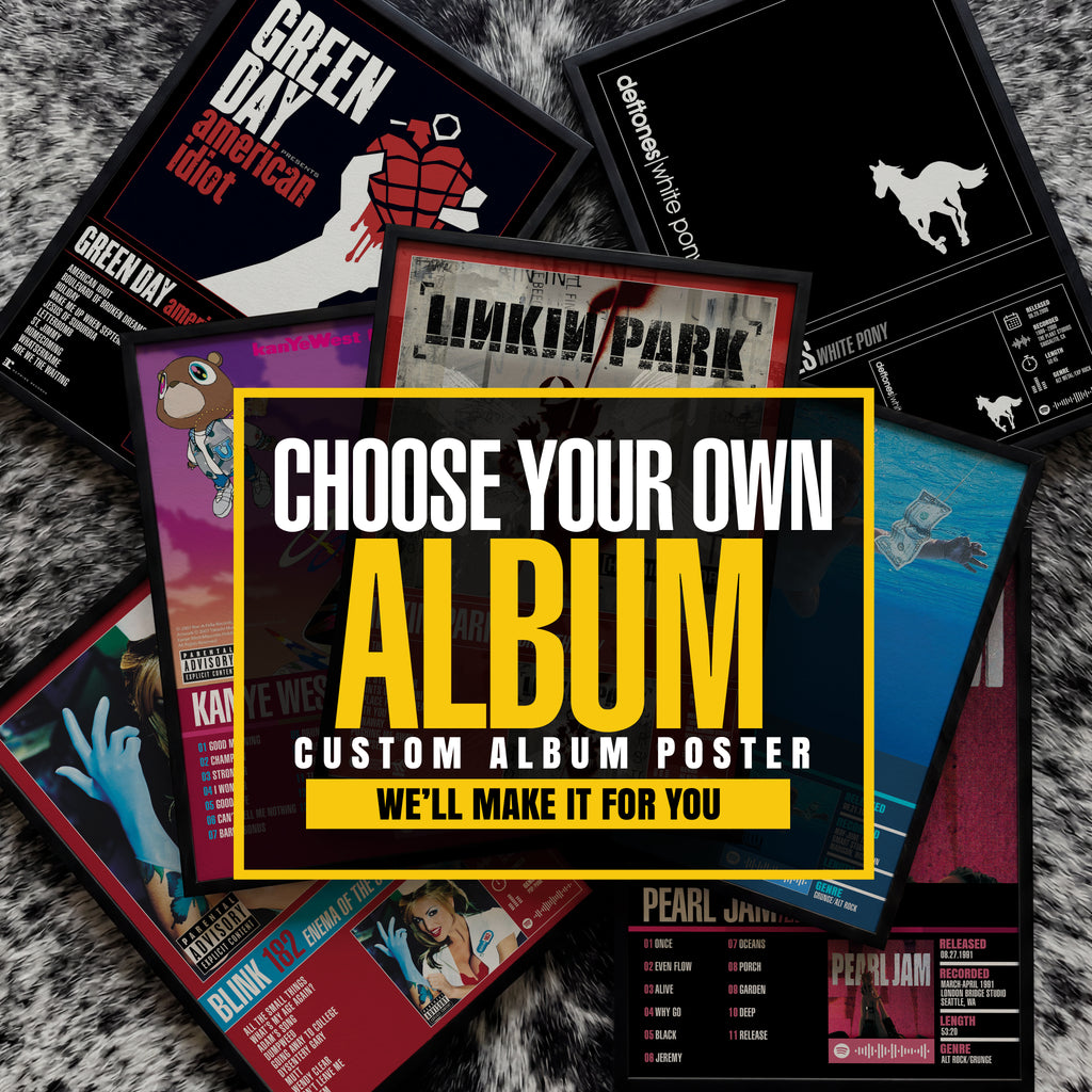Choose Your Own Album | Custom Album Poster (Digital Download)