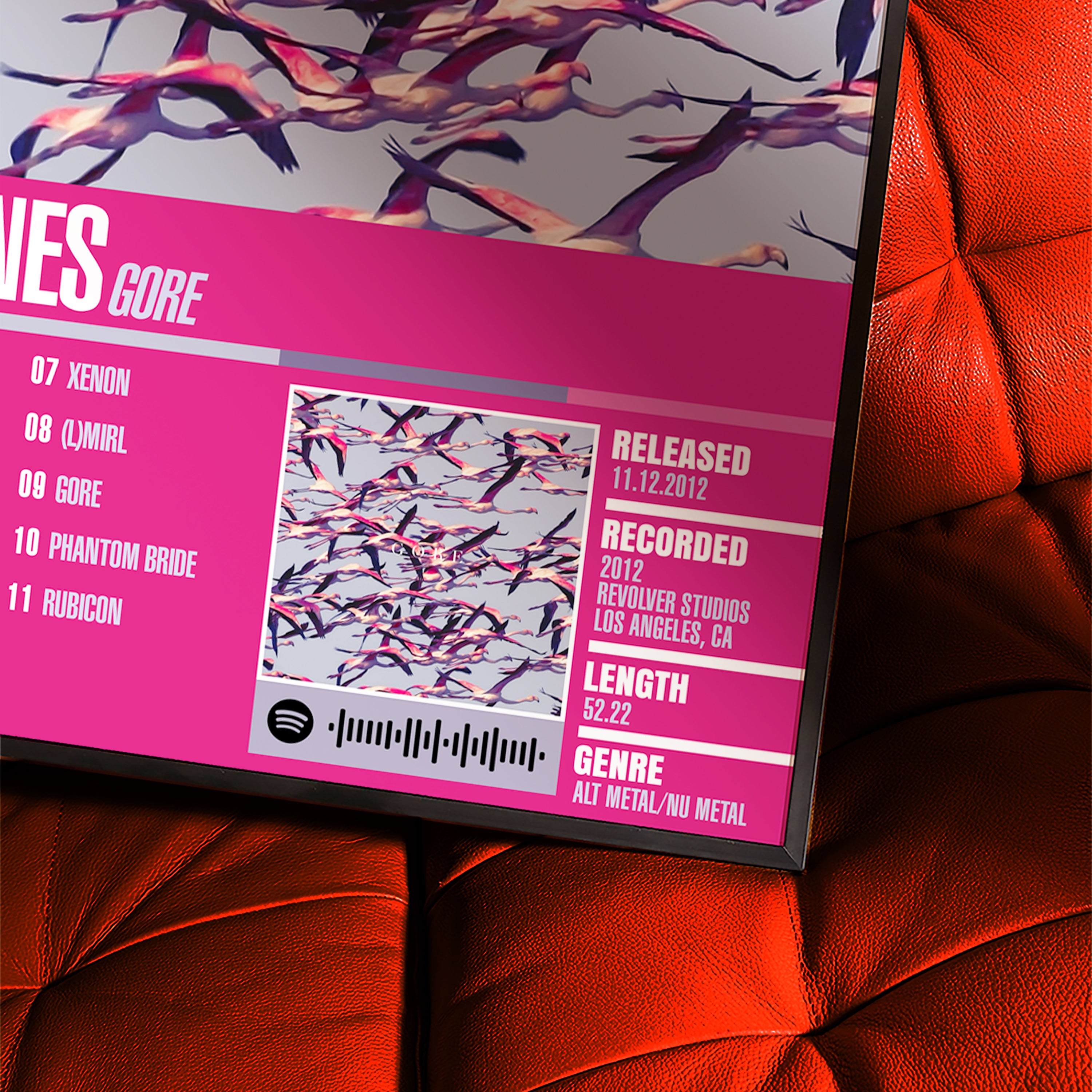 Deftones – Gore | Tracklist (2-Poster Set)