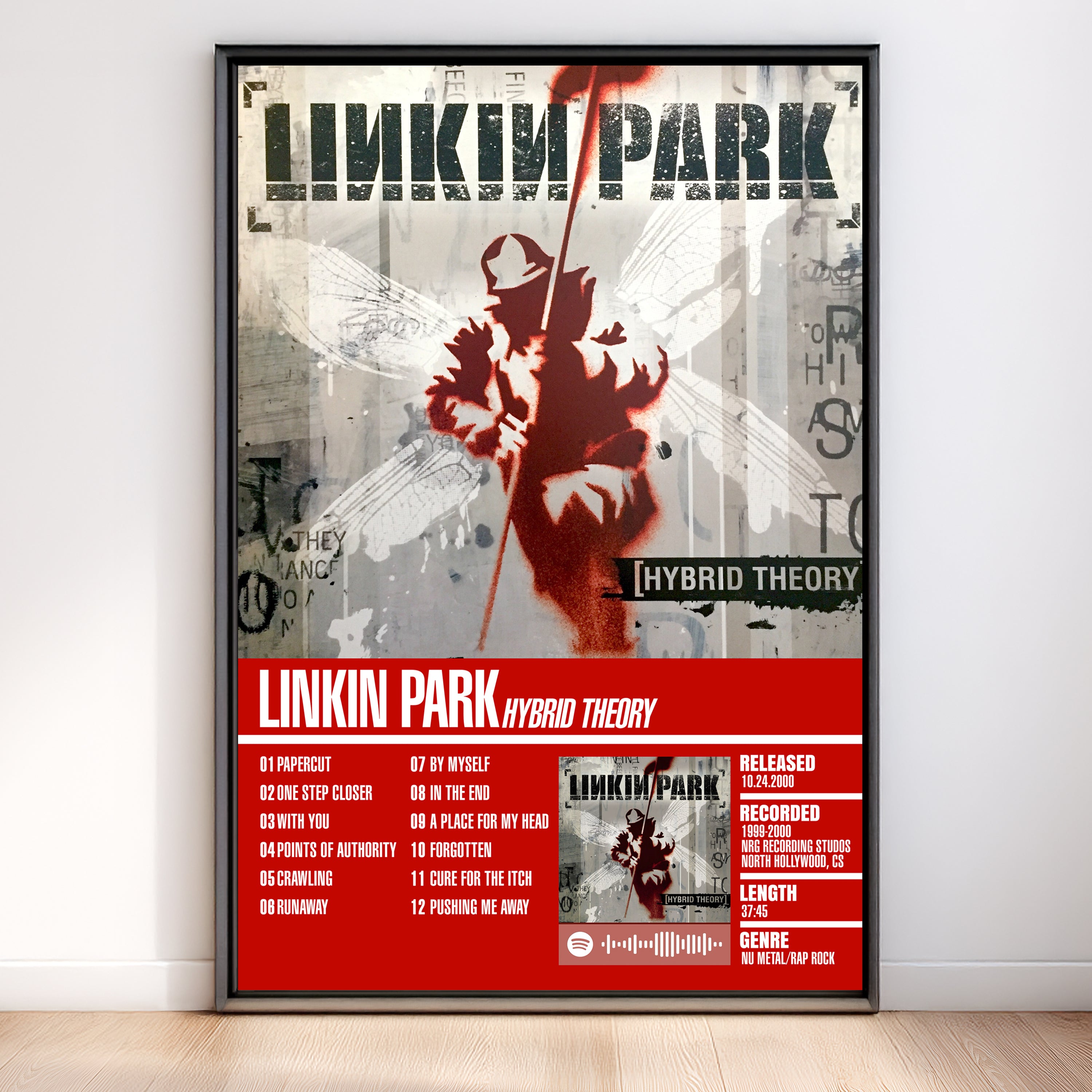 Linkin Park – Hybrid Theory | Tracklist (2-Poster Set)