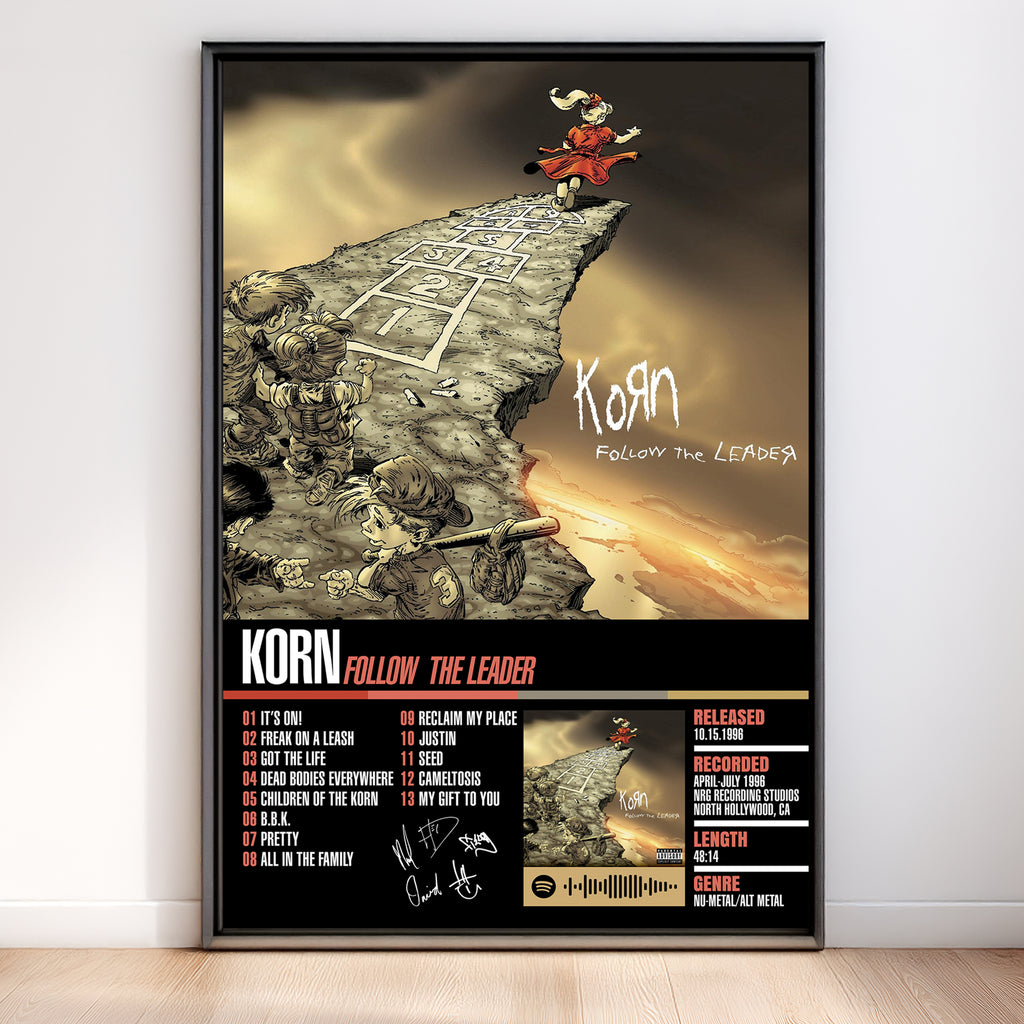 Nu Metal Essentials Bundle | 7 Tracklist Posters