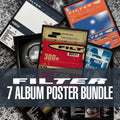 Filter - 7 Album Poster Bundle (Digital Download)